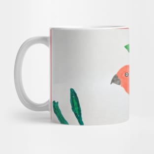 colorful bird Mug